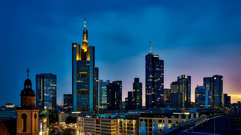 Cityscape at Sunset